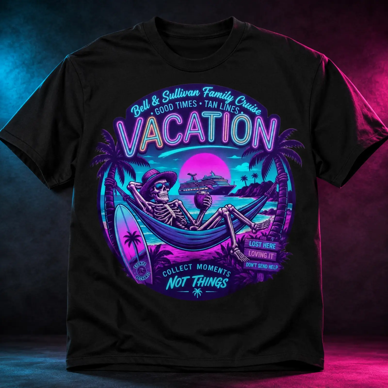 Colorful original Halloween T-shirt design created by Roxbury Custom Vinyl